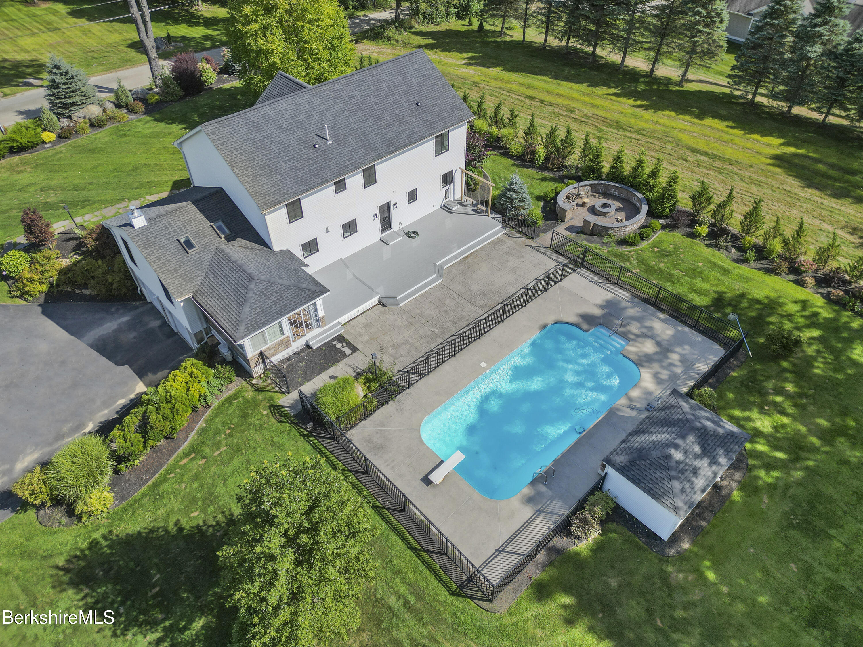 65 Johnson Road Dalton, MA 01226 - Photo 72 of 76 an aerial view of a house