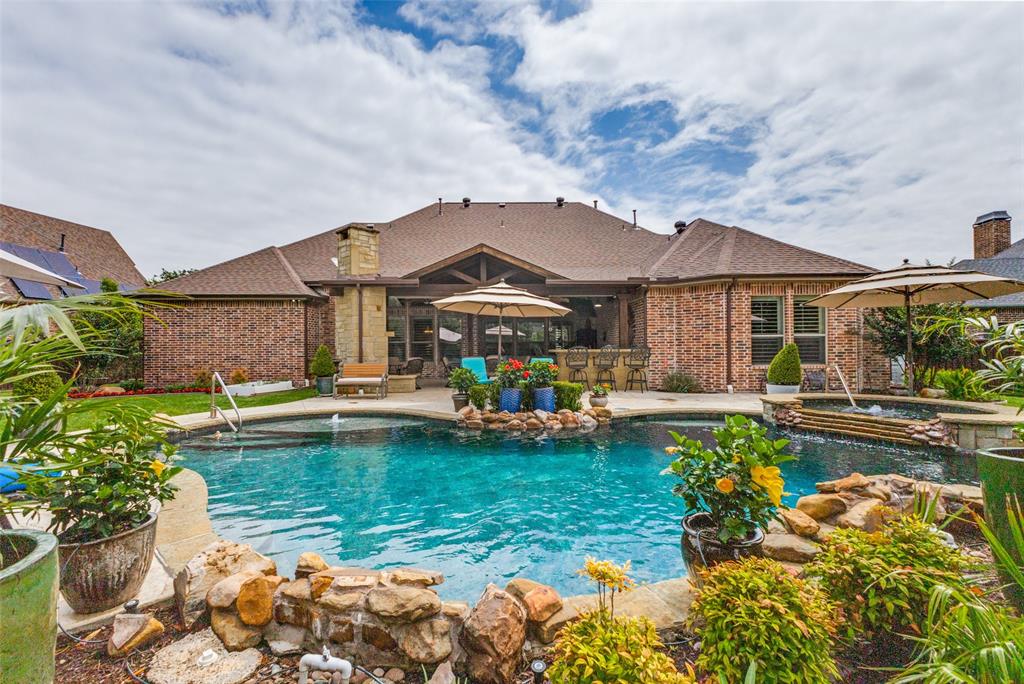 971 Elk Ridge Road Prosper, TX 75078 - Photo 26 of 29 Gorgeous lush landscaping!