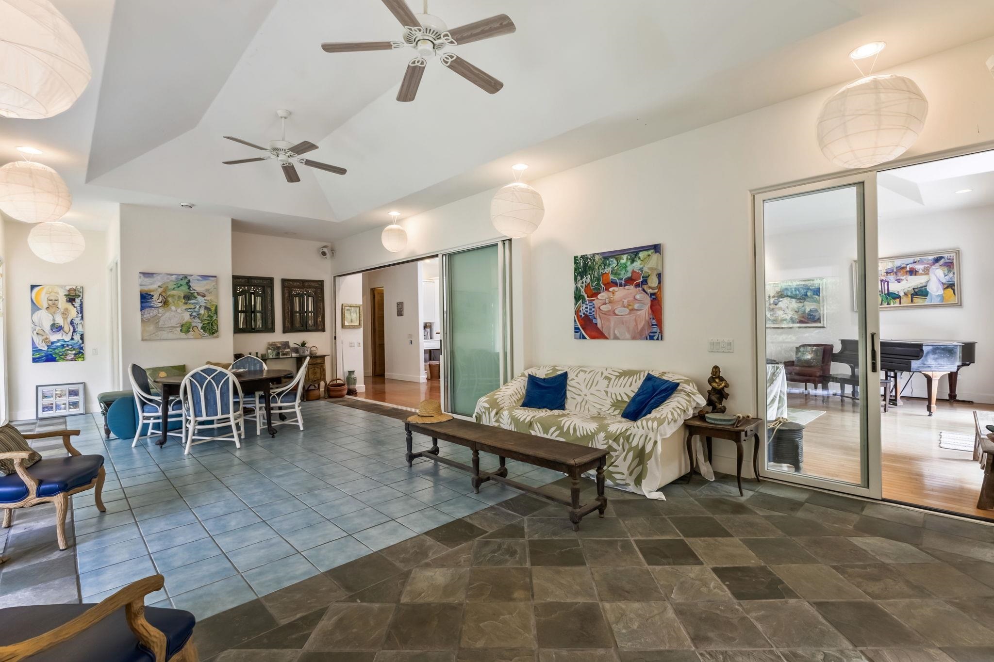 6900 Hana Highway Haiku, HI 96708 - Photo 8 of 50 Main House Entry and Dining Room