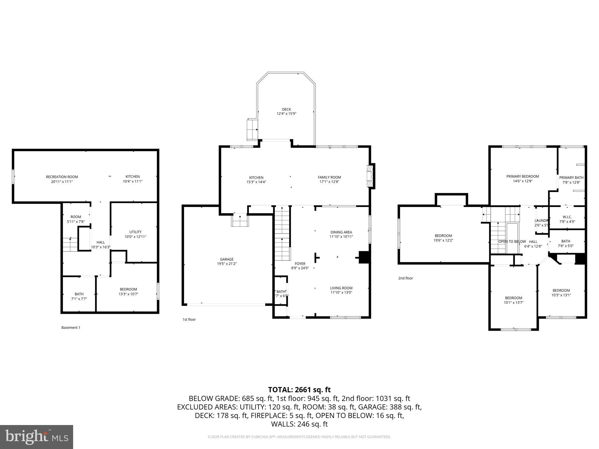 12402 Brown Fox Way Reston, VA 20191 - Photo 52 of 52 a picture of a floor plan