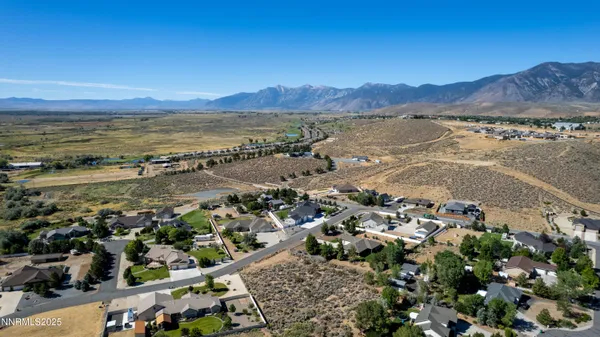 a view of lake and mountain