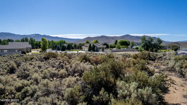 a view of city and mountain