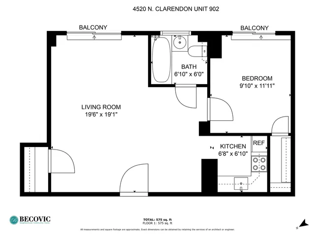 $1,727 | 4520 North Clarendon Avenue, Unit 502, Chicago, IL 60640