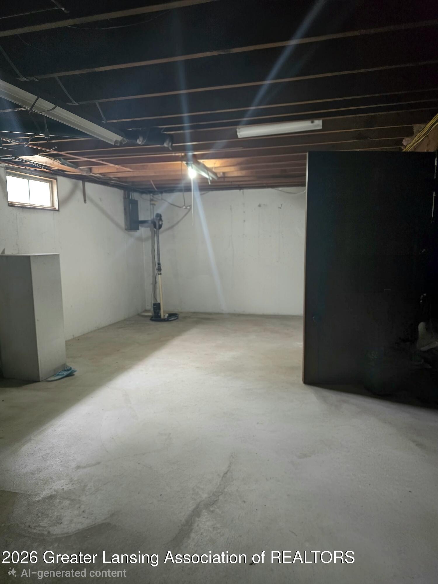 7694 North Meridian Road Elsie, MI 48831 - Photo 24 of 41 Merdian Rd basement1