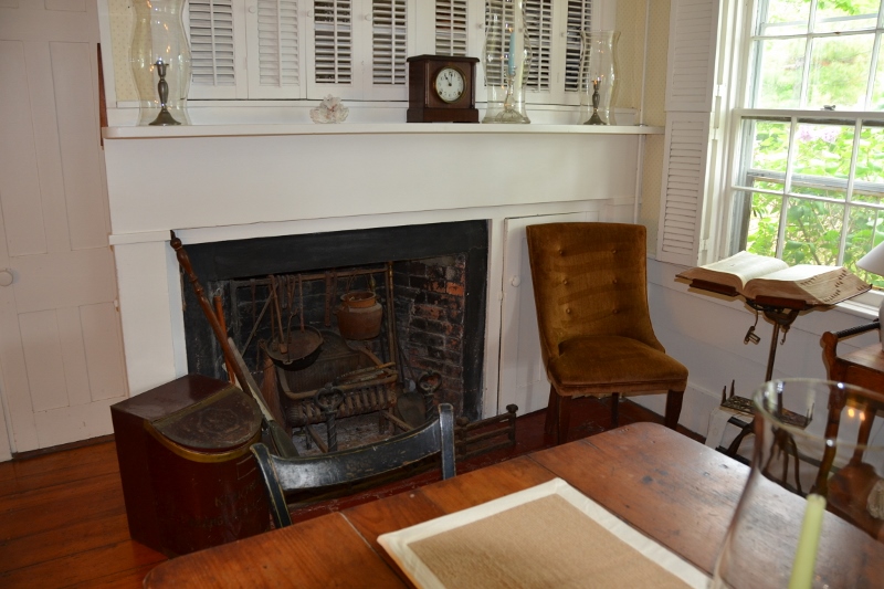 113 South Water Street Edgartown, MA 02539 - Photo 13 of 28 dining room fireplace