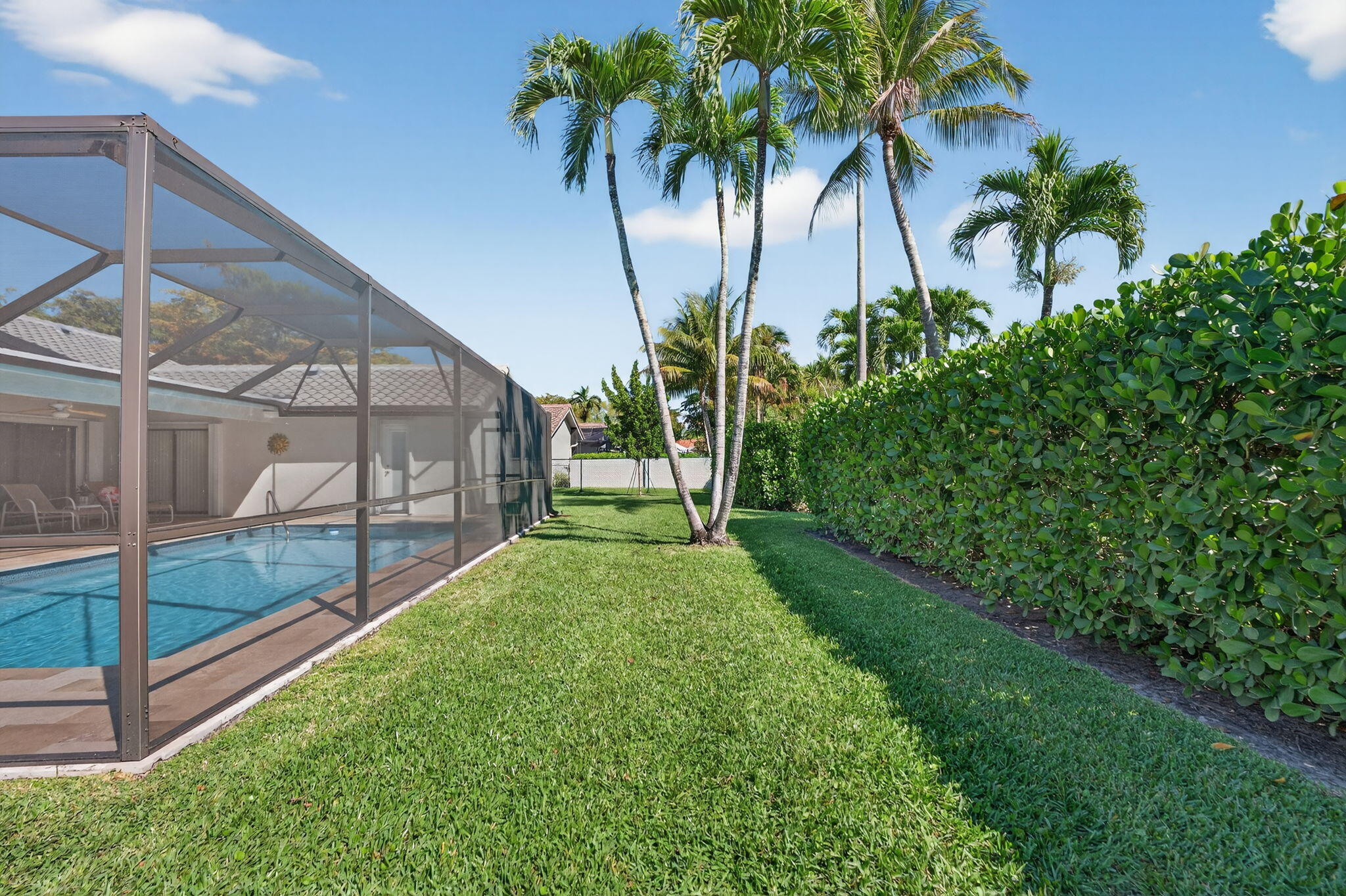 5111 Northwest 85th Road Coral Springs, FL 33067 - Photo 47 of 47 a view of a yard and a palm tree