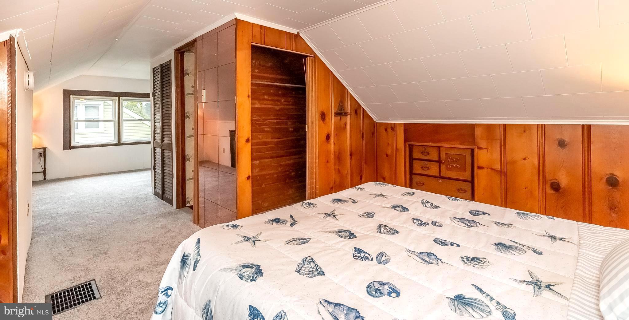 306 Sassafras Road Baltimore, MD 21221 - Photo 24 of 37 BEDROOM 3 (UPPER FLR) w/CLOSET & BUILT-IN STORAGE