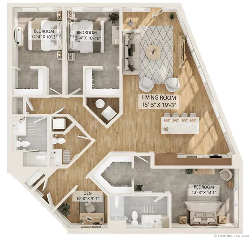 a view of elevator with hallway