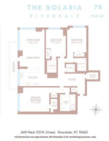 $999,000 | 640 West 237th Street, Unit 7B | Riverdale