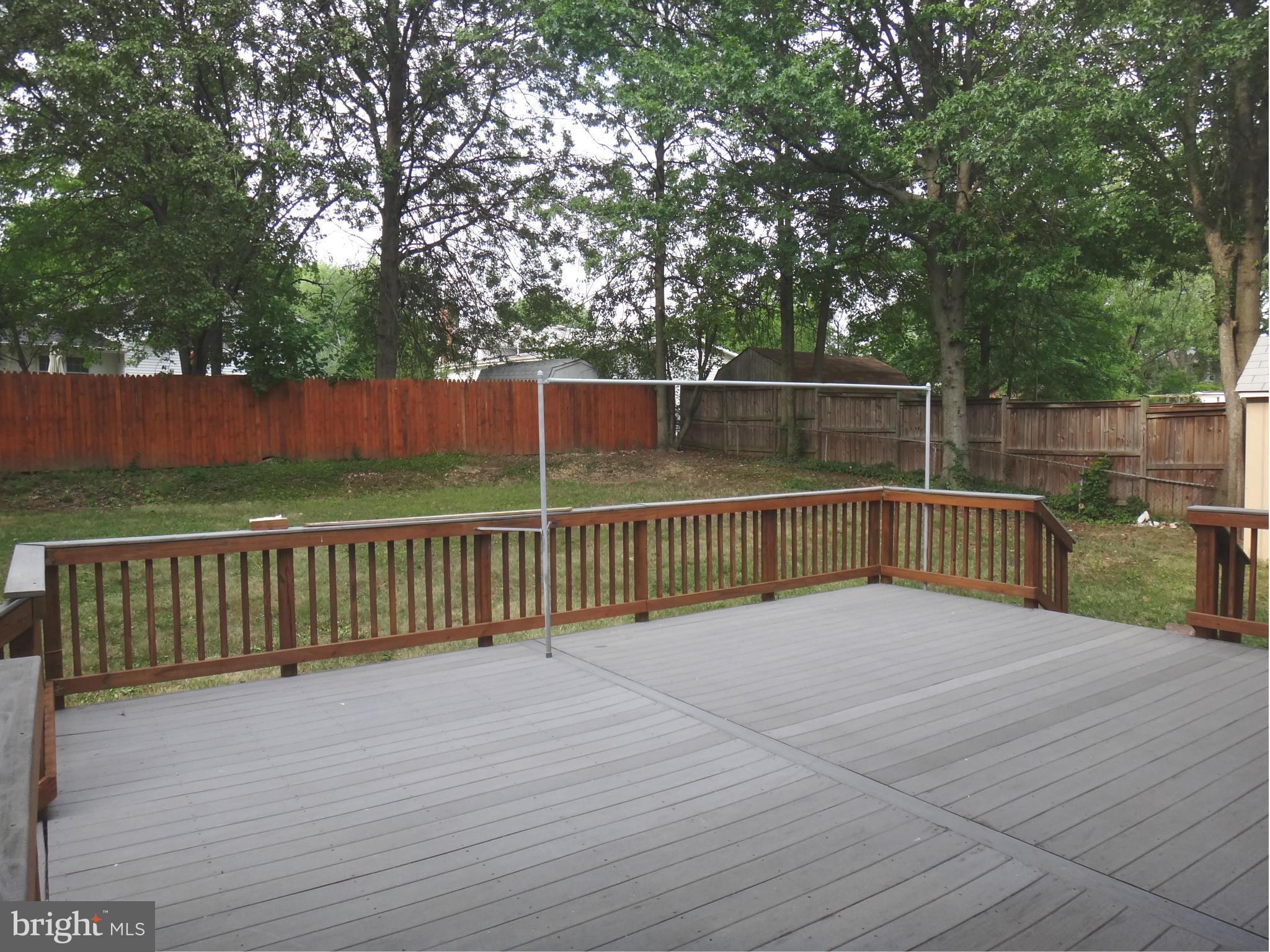 6534 Deepford Street Springfield, VA 22150 - Photo 23 of 25 Exterior (Rear) Deck view 2