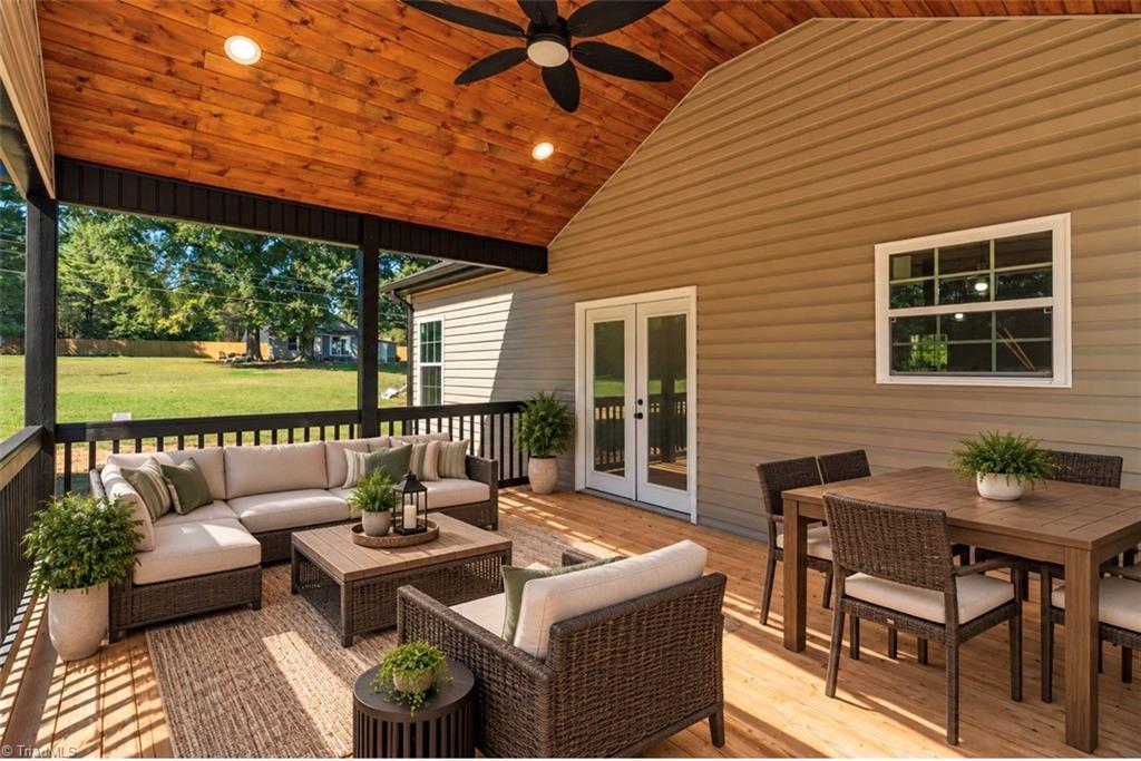148 Adkins Road Stoneville, NC 27048 - Photo 25 of 31 Deck staged
