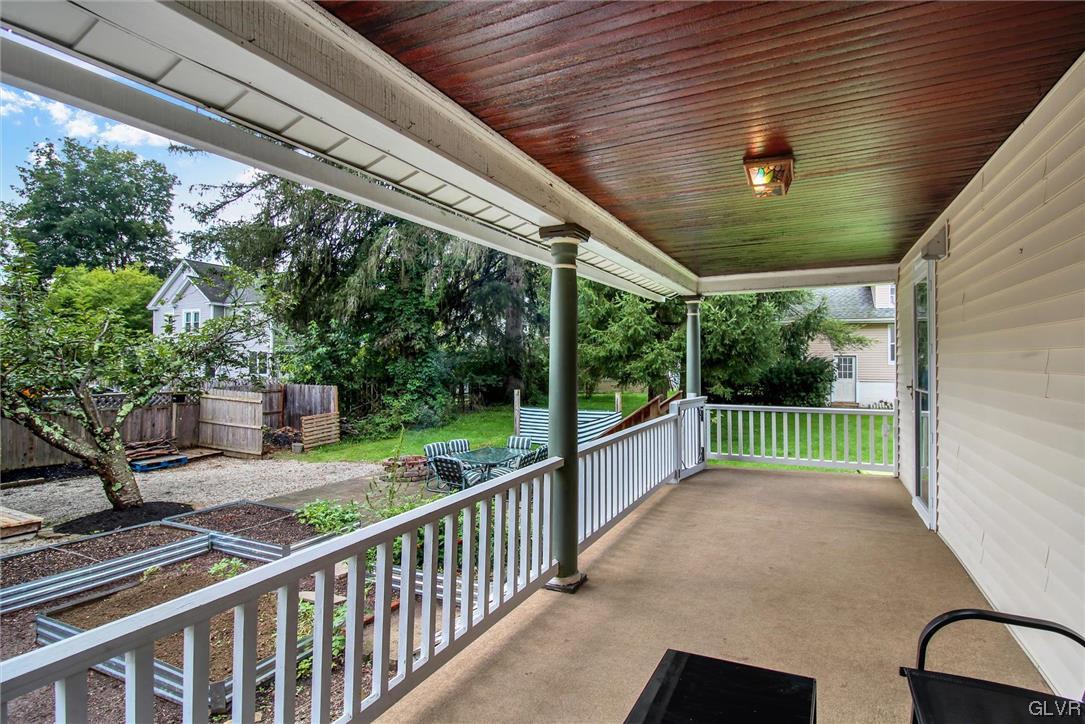 511 Brown Street Stroudsburg, PA 18360 - Photo 29 of 33 a view of a porch with furniture and garden