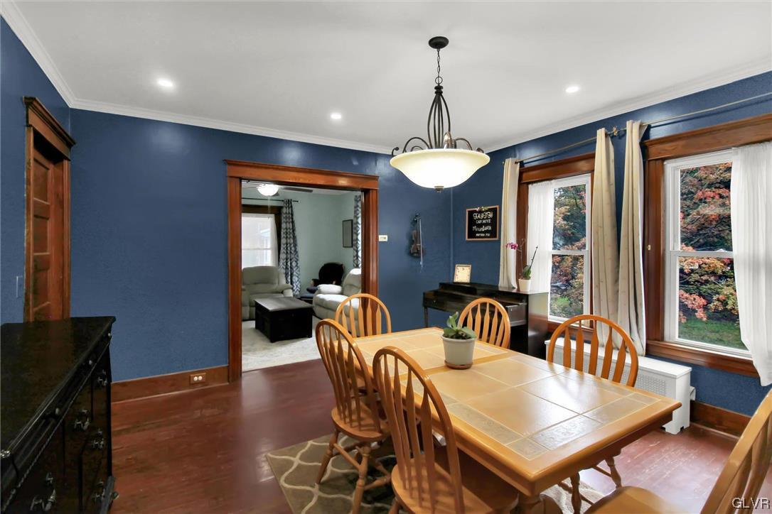 511 Brown Street Stroudsburg, PA 18360 - Photo 9 of 33 a view of a dining room with furniture window and wooden floor