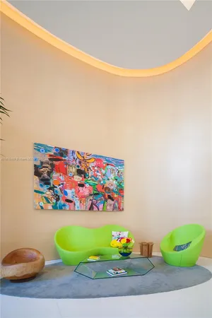 a room with toys and flowers