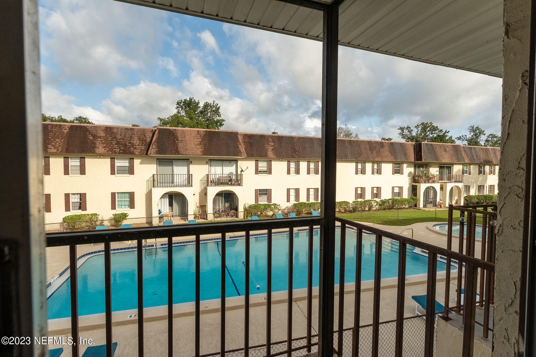 1735 El Camino Road, Unit 5 Jacksonville, FL 32216 - Photo 14 of 26 a view of a city from a balcony