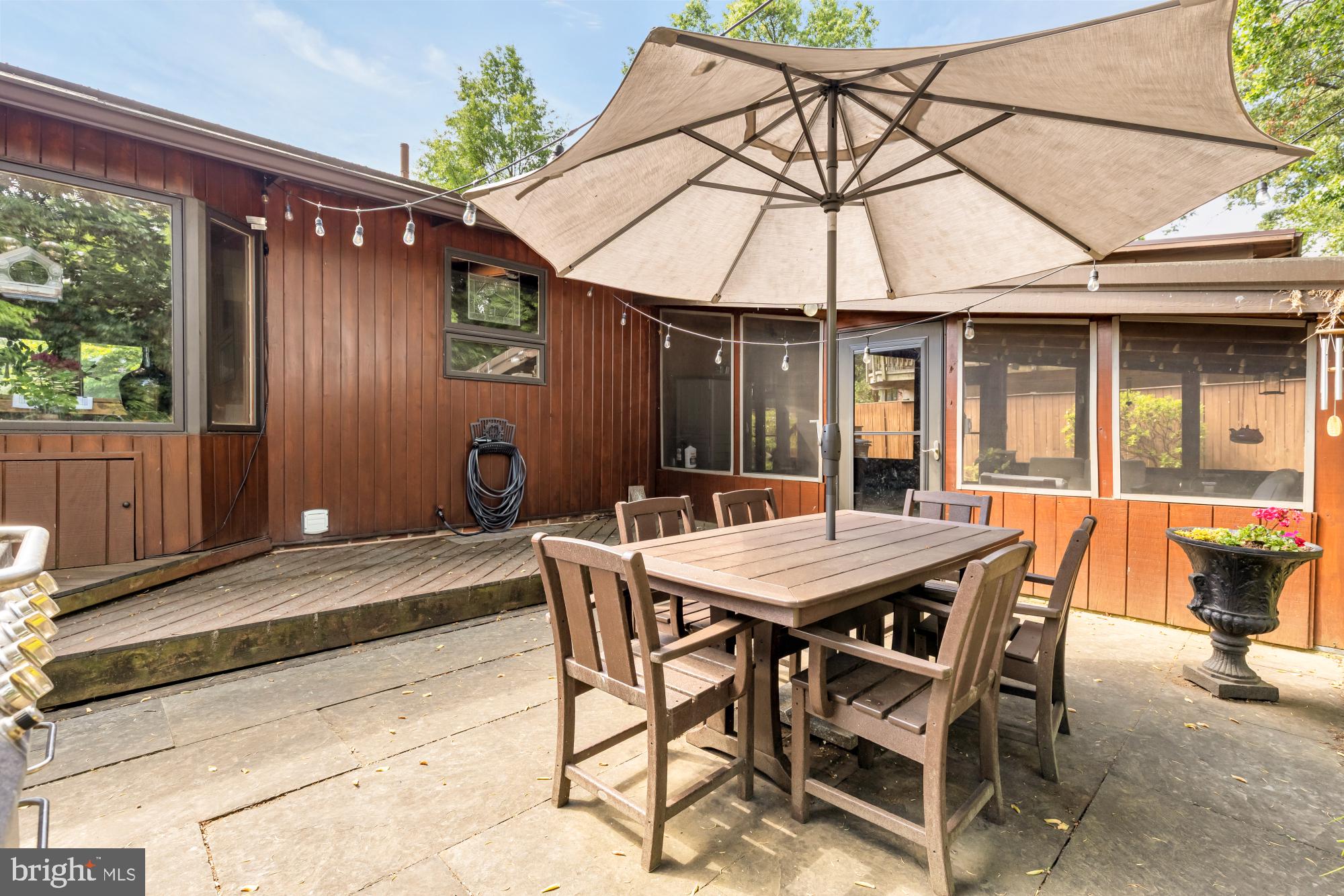 3018 Pine Spring Road Falls Church, VA 22042 - Photo 43 of 52 a patio with a table and chairs