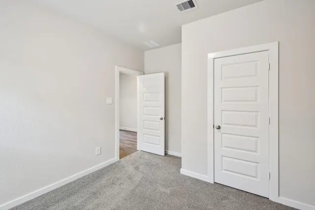 a view of closet area