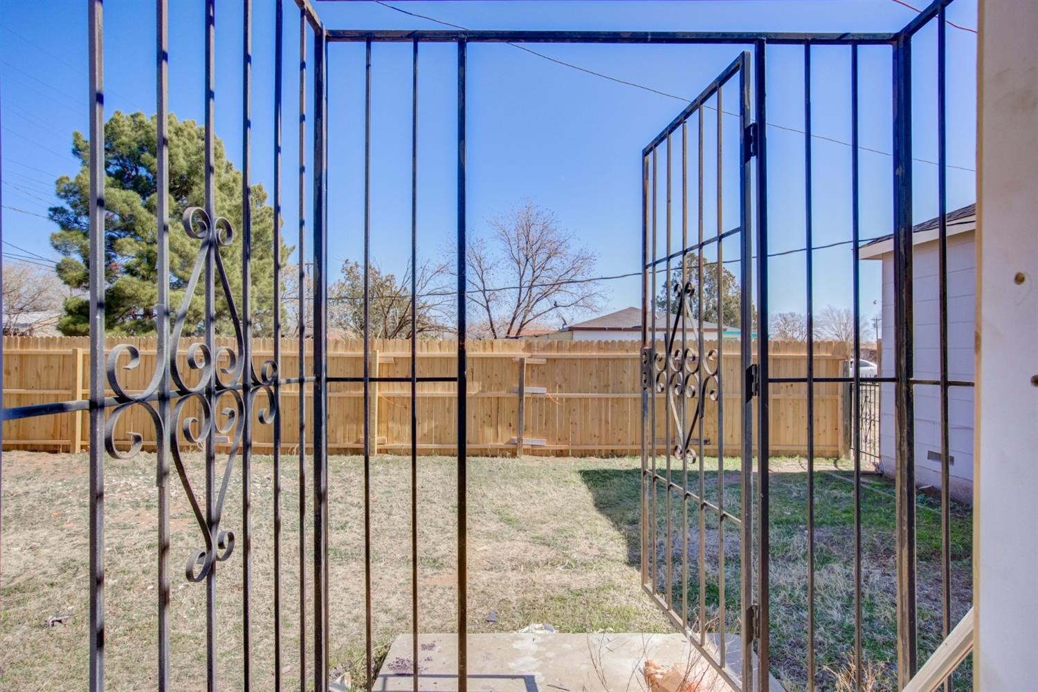 526 53rd Street Lubbock, TX 79404 - Photo 21 of 28 a view of a balcony with staircase