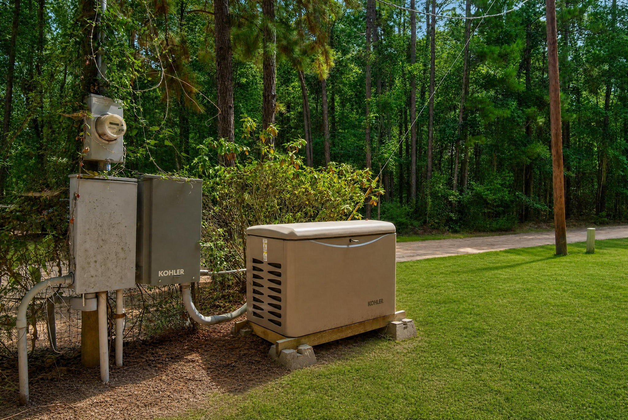 272 Tom Marsh Road Livingston, TX 77351 - Photo 29 of 50 22 KW Kohler Whole Home Generator