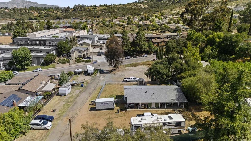1419 Flo Drive Alpine, CA 91901 - Photo 16 of 27 an aerial view of a city with lots of residential buildings