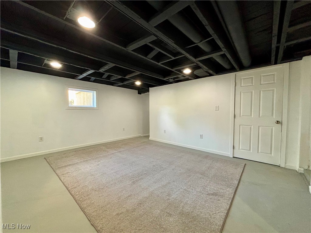 3522 Tent Church Road Colliers, WV 26035 - Photo 17 of 27 Basement with baseboards