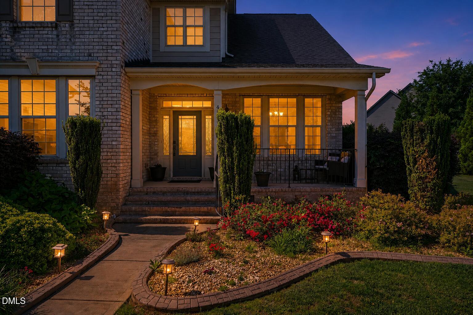 4000 Banks Stone Drive Raleigh, NC 27603 - Photo 10 of 60 Exterior-Twilight