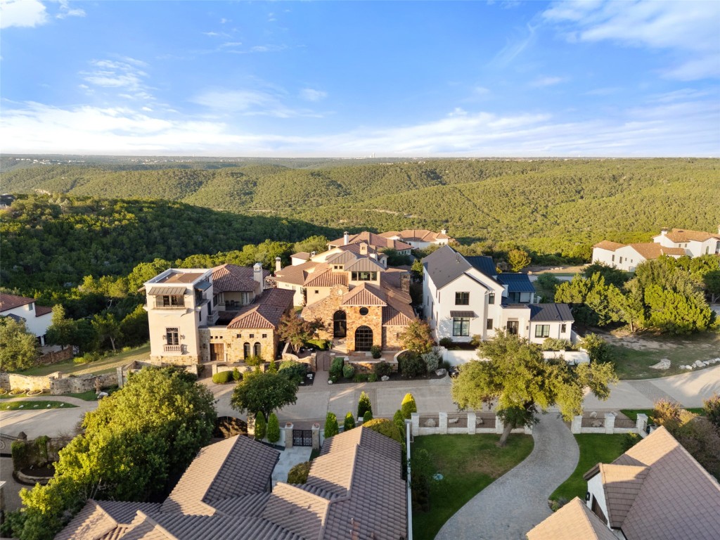 7025 Cielo Azul Pass Austin, TX 78732 - Photo 31 of 35 an aerial view of residential building with outdoor space