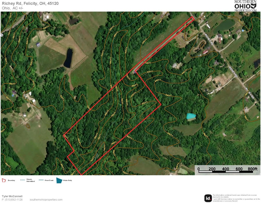 1147 Richey Road Felicity, OH 45120 - Photo 26 of 26 Explore this aerial view of a verdant landscape, showcasing the natural beauty of the property.