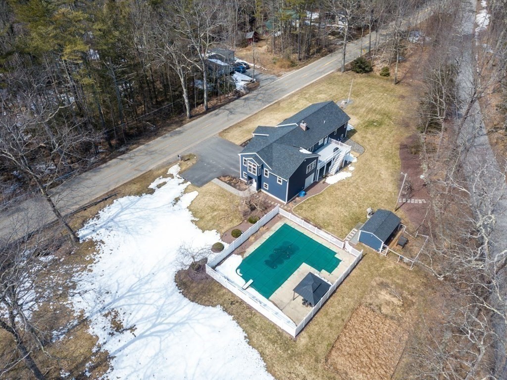 233 Ashburnham State Road Westminster, MA 01473 - Photo 40 of 42 an aerial view of a house with a yard