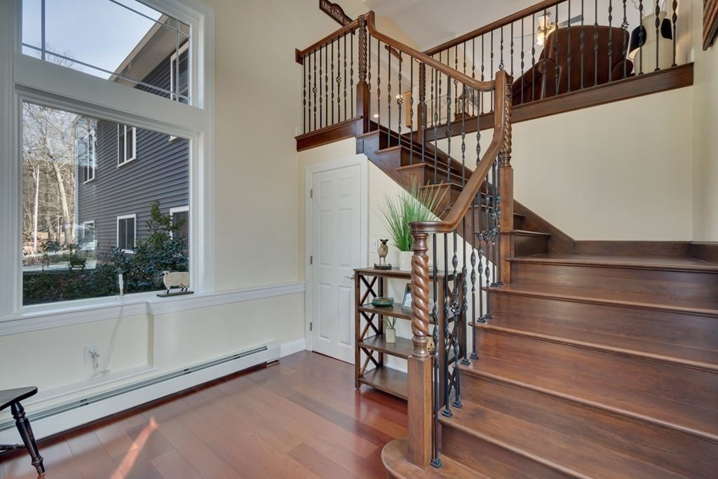 233 Ashburnham State Road Westminster, MA 01473 - Photo 6 of 42 a view of entryway with wooden floor and stairs
