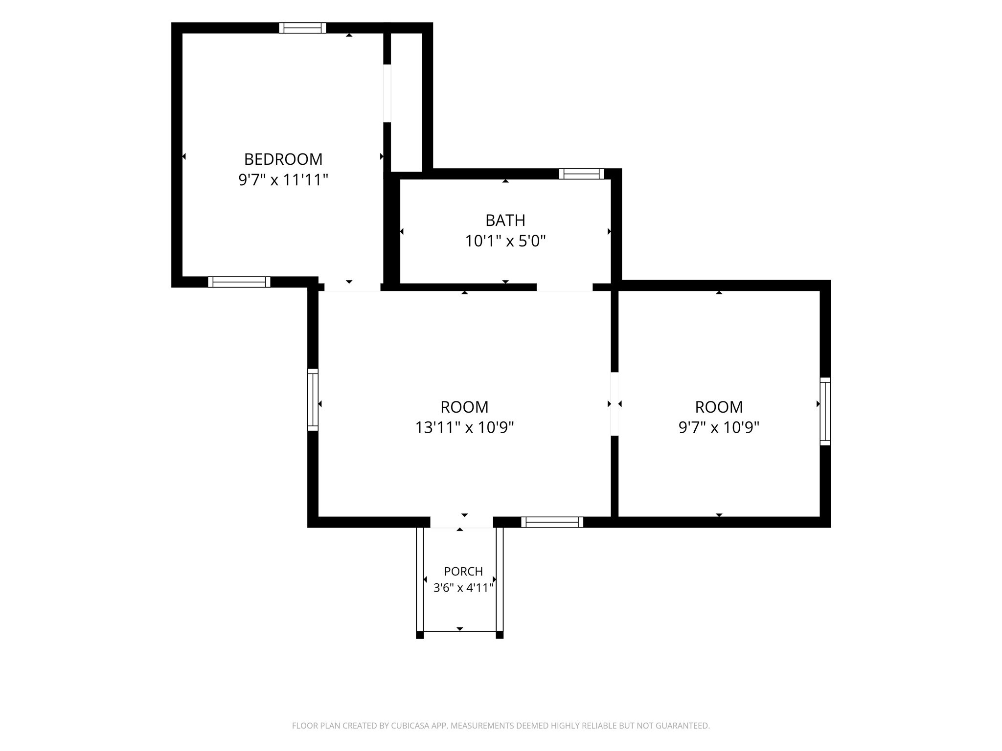 4606 Terrell Street Houston, TX 77093 - Photo 40 of 41 Floor Plan of Rental/Guest Quarters