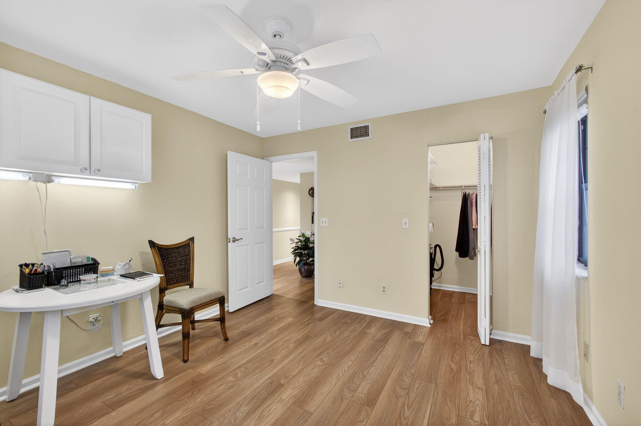 2041 Keystone Drive, Unit F Jupiter, FL 33458 - Photo 30 of 63 a view of kitchen with furniture and wooden floor