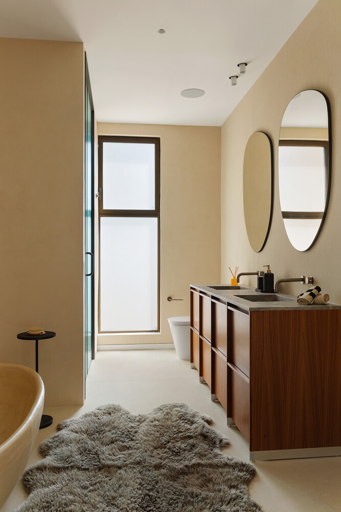 68 Commercial Street, Unit PH Brooklyn, NY 11222 - Photo 17 of 27 a bed room with a bed mirror and a window