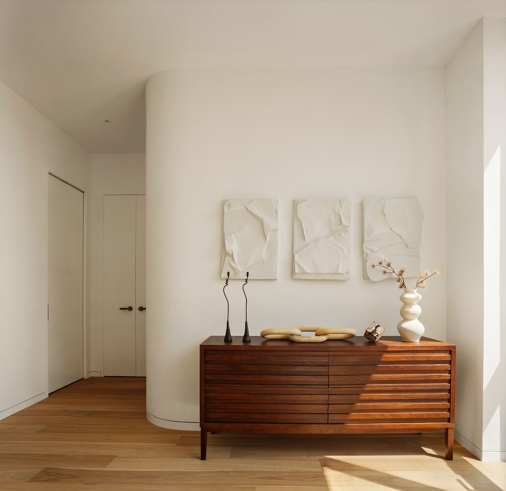 68 Commercial Street, Unit PH Brooklyn, NY 11222 - Photo 20 of 27 a view of hall with wooden floor