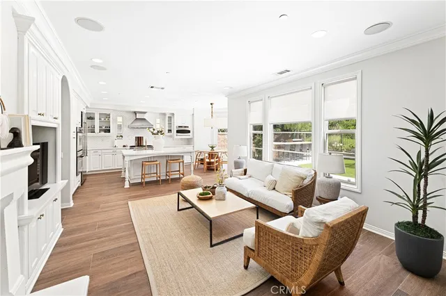 a bedroom with a bed and a view of balcony