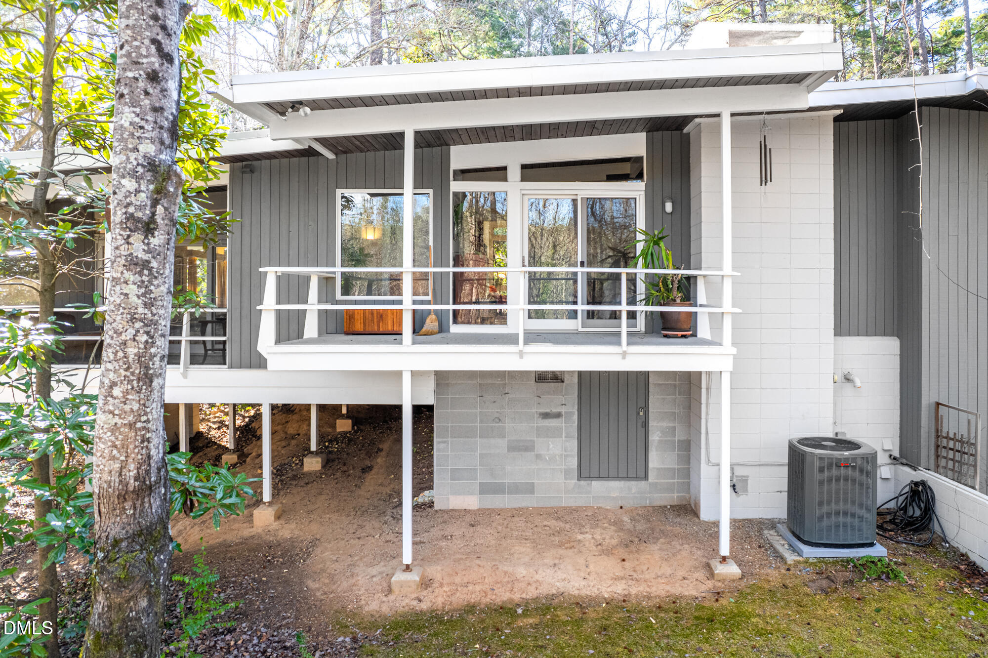 1030 Highland Woods Road Chapel Hill, NC 27517 - Photo 56 of 64 a house view with a outdoor space