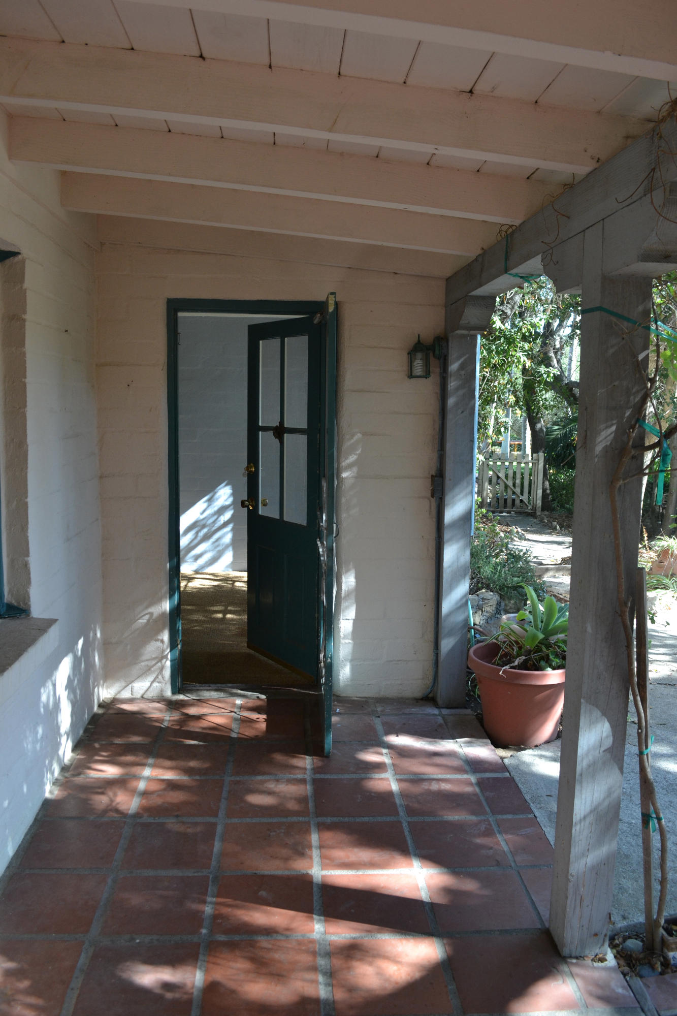 2018 Foothill Road Santa Barbara, CA 93105 - Photo 2 of 15 a view of a porch of the house