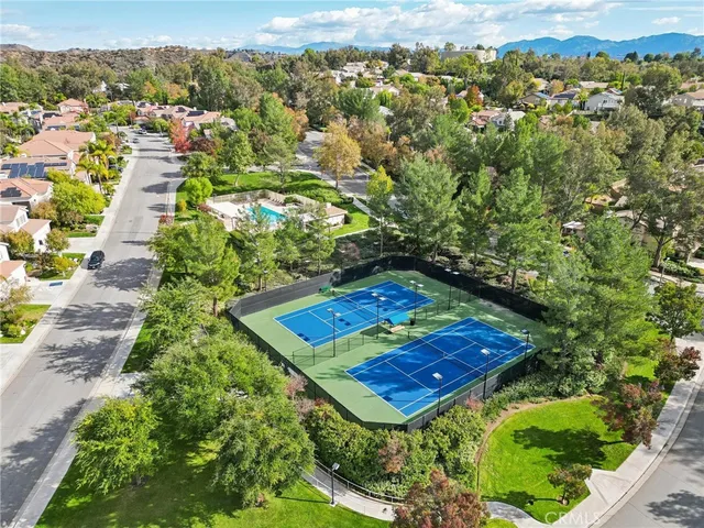 a view of a building with a outdoor space