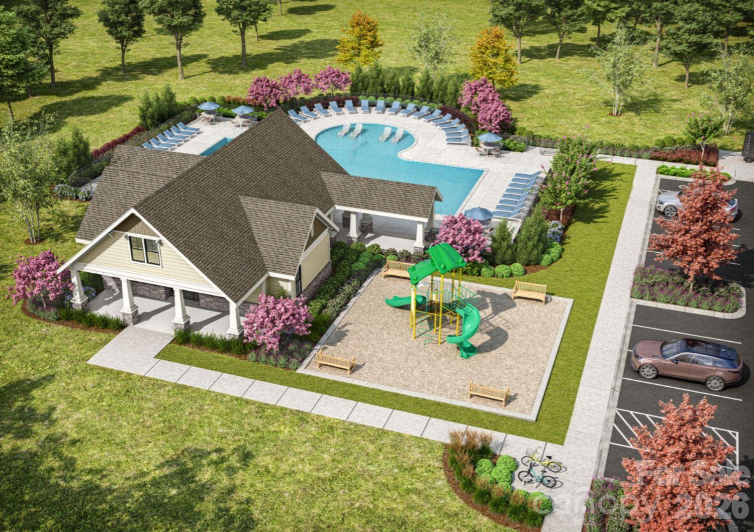 1735 Boulder Rdg Drive Gastonia, NC 28052 - Photo 5 of 7 an aerial view of a house