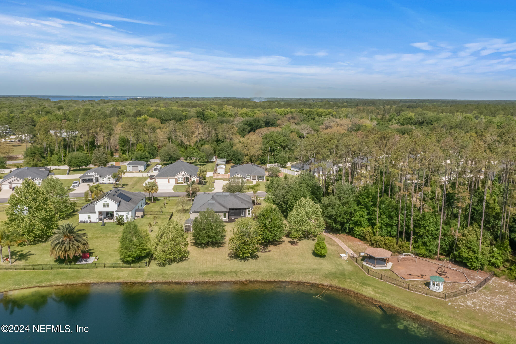 319 Irish Rose Road St. Augustine, FL 32092 - Photo 53 of 61 an aerial view of residential building with outdoor space