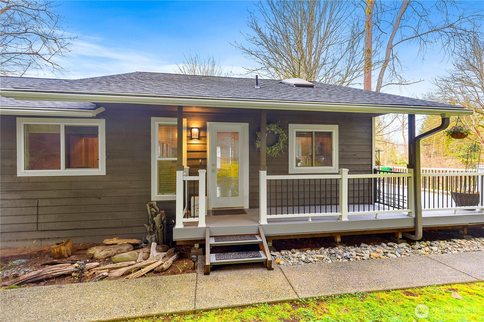 25122 Florence Acres Road Monroe, WA 98272 - Photo 5 of 30 a front view of a house with a porch