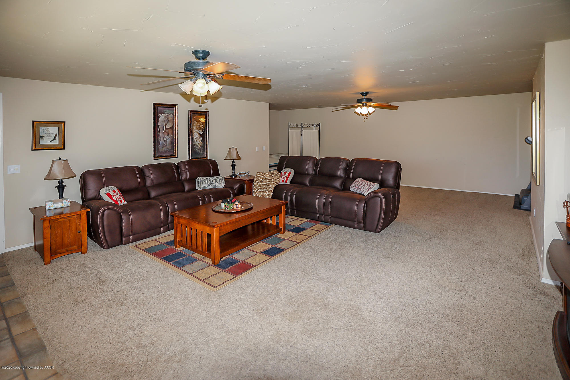 301 Ravine Trail Amarillo, TX 79108 - Photo 29 of 46 Basement Living Area