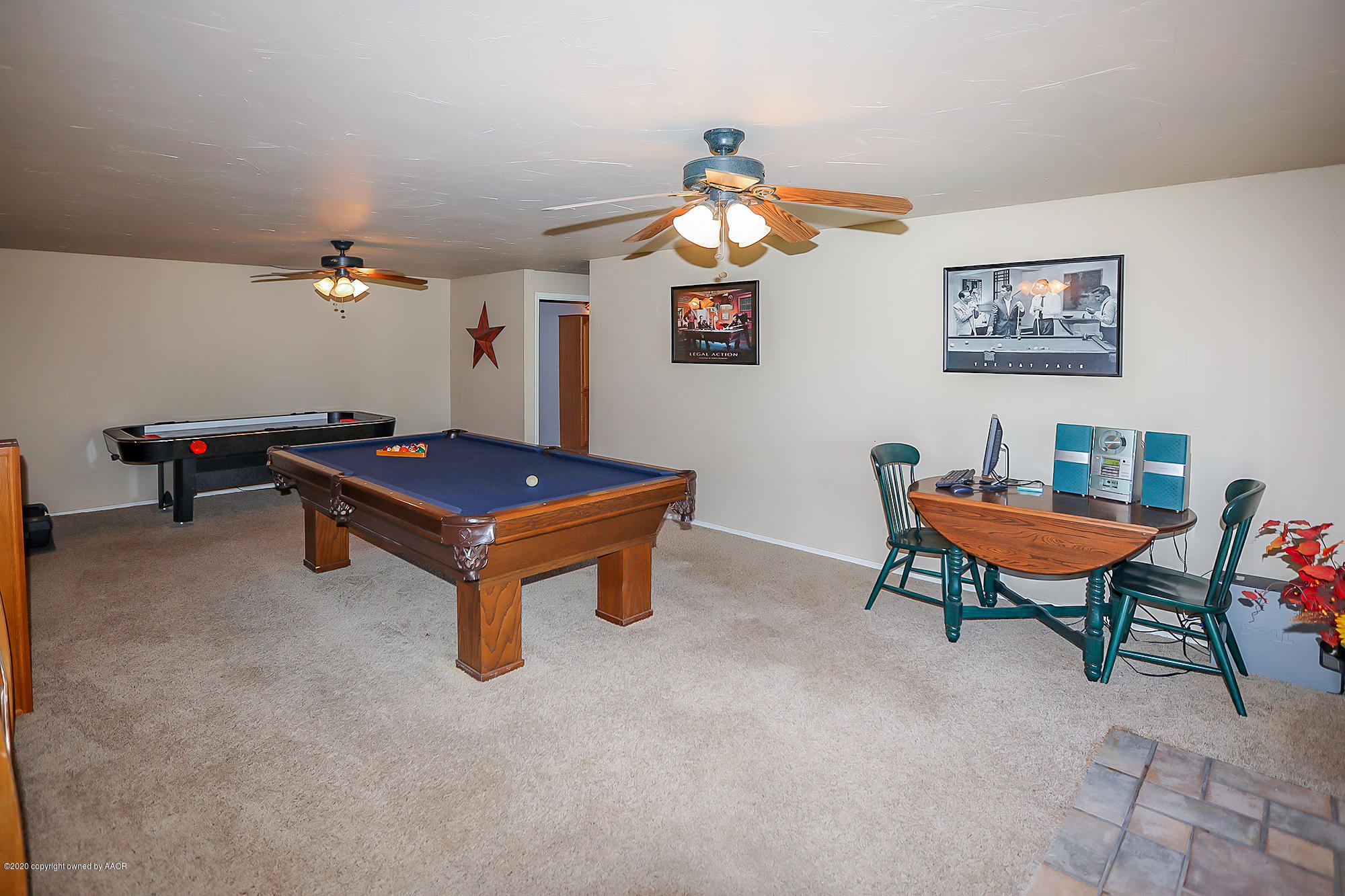 301 Ravine Trail Amarillo, TX 79108 - Photo 31 of 46 Basement Game Room
