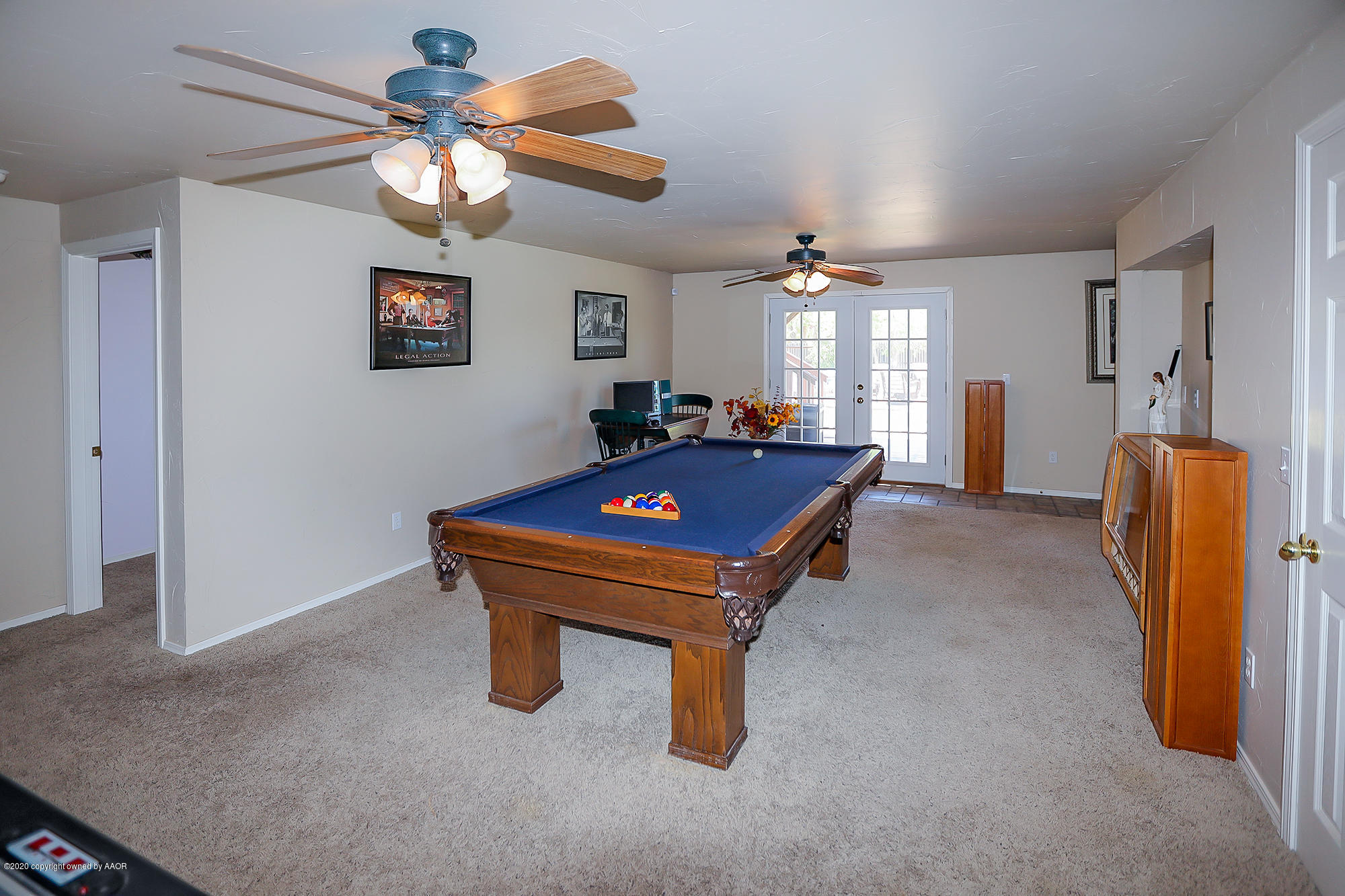 301 Ravine Trail Amarillo, TX 79108 - Photo 32 of 46 Basement Game Room