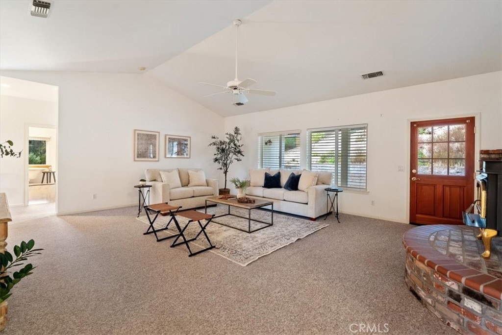 4242 Las Tablas Willow Creek Road Paso Robles, CA 93446 - Photo 15 of 58 a living room with furniture and wooden floor