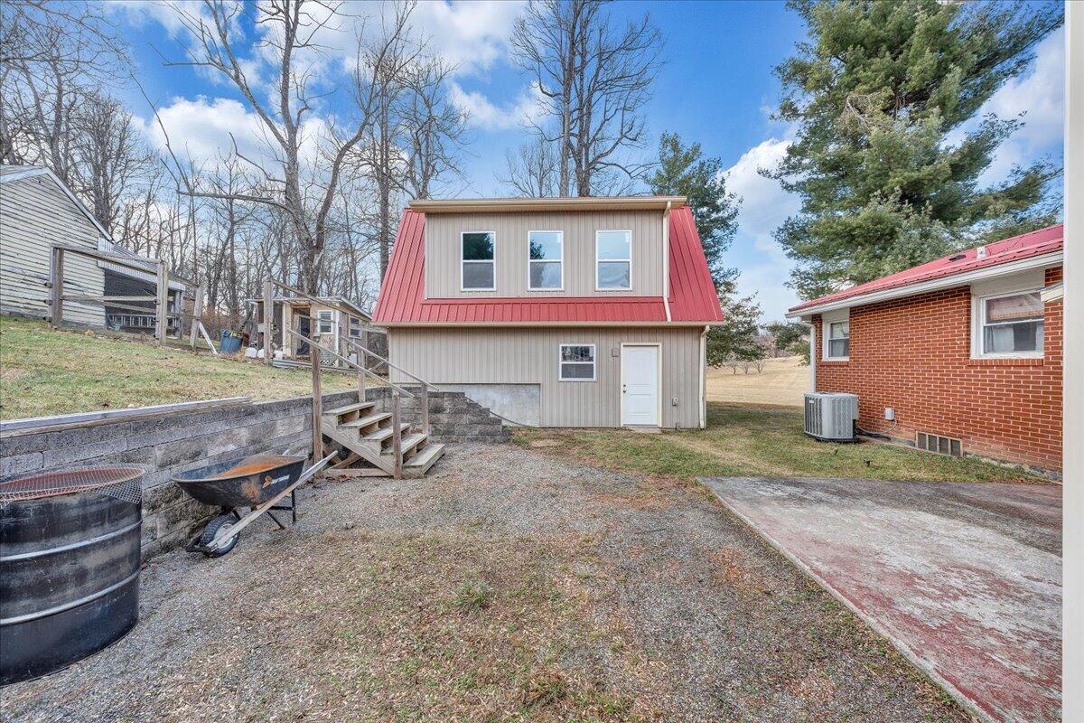 9009 Poor Mountain Road Bent Mountain, VA 24059 - Photo 25 of 30 a view of backyard of house