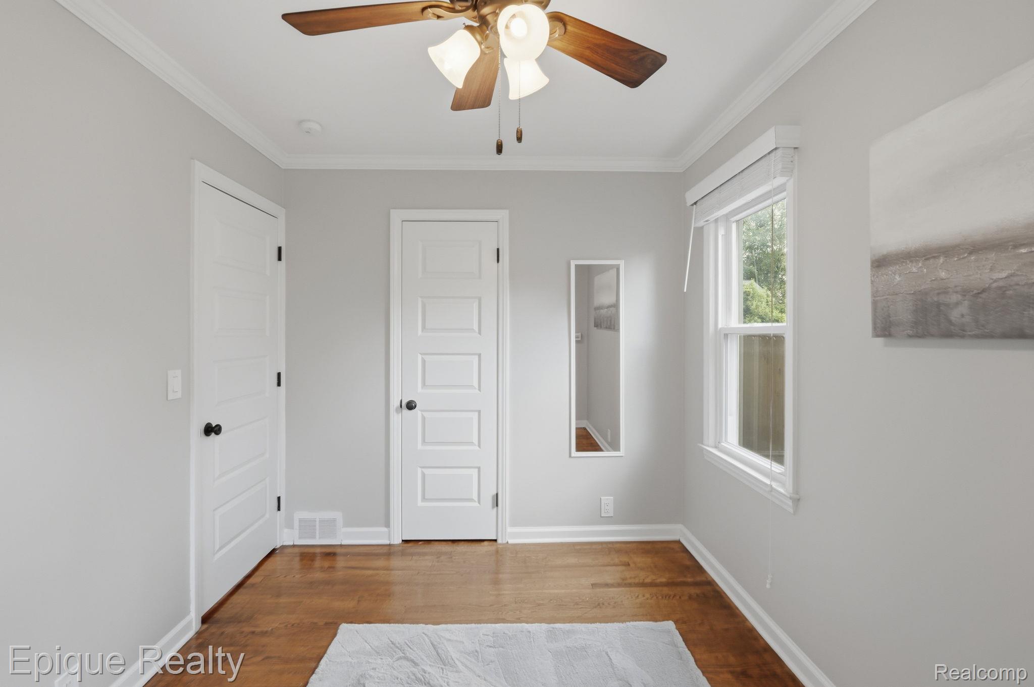 3402 Normandy Road Royal Oak, MI 48073 - Photo 20 of 32 Ceiling fans in the bedrooms in addition to the brand new (2026) central air conditioning unit