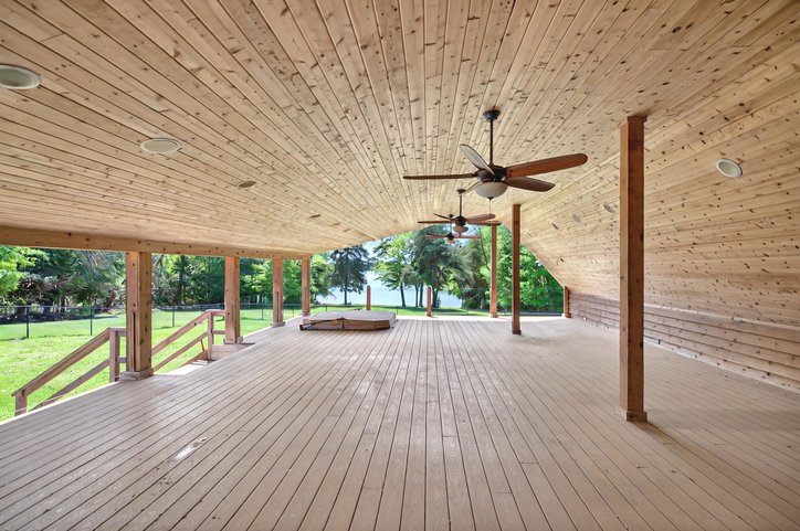 1501 Providence Church Road Anderson, SC 29626 - Photo 23 of 49 Spacious deck overlooking pool and lake