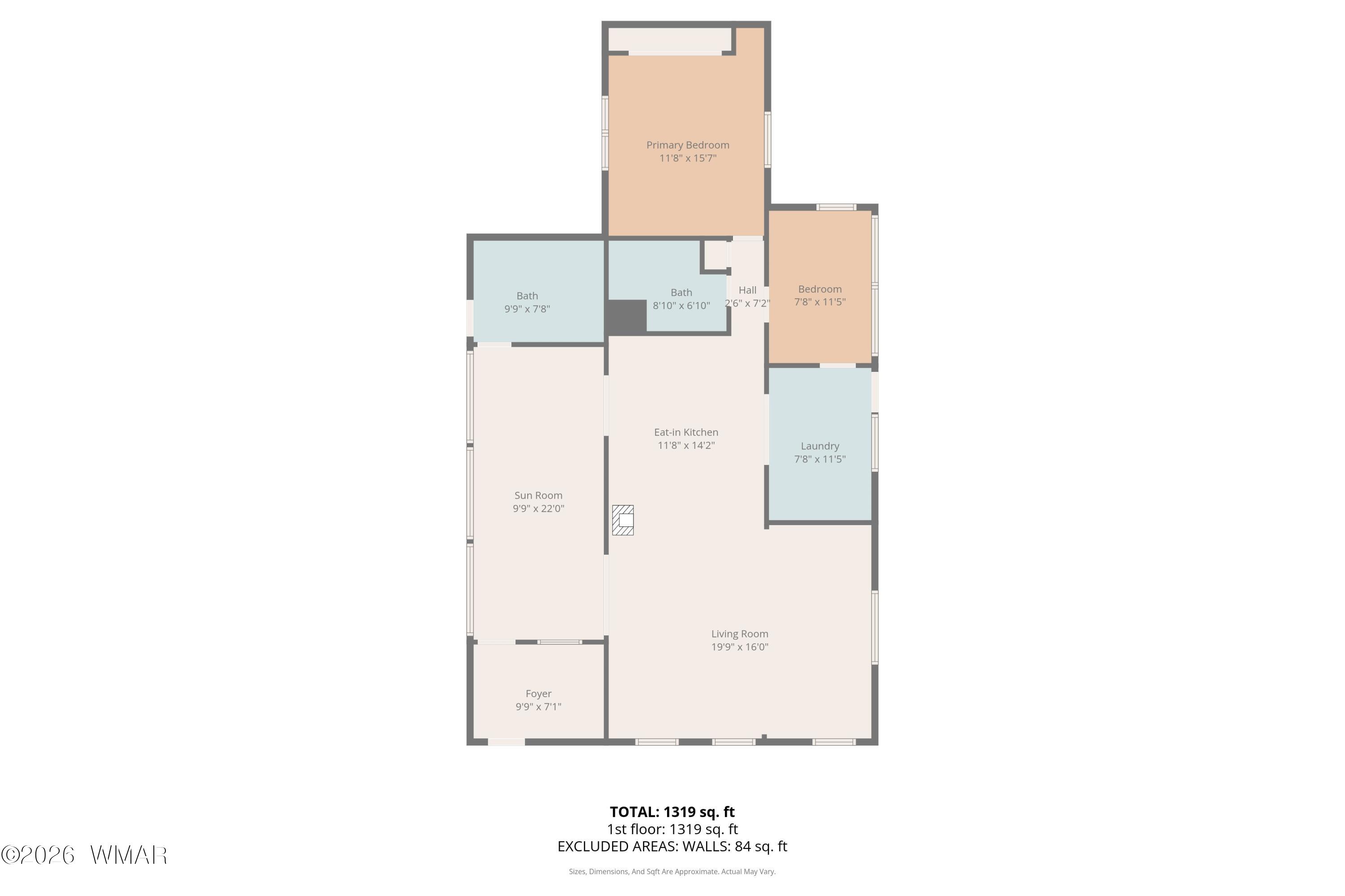 6480 Lower Ridge Drive Lakeside, AZ 85929 - Photo 31 of 32 a picture of floor plan