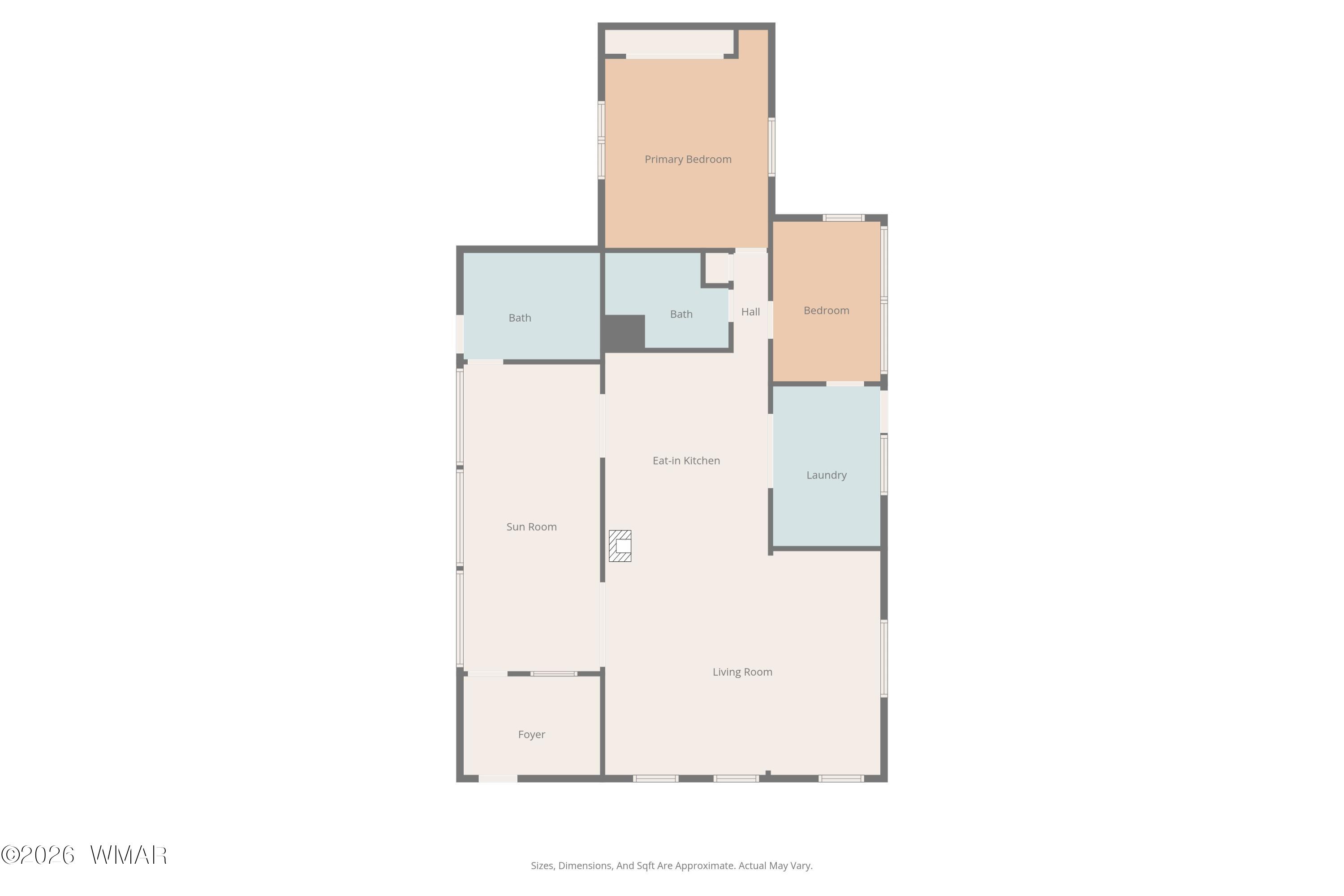 6480 Lower Ridge Drive Lakeside, AZ 85929 - Photo 32 of 32 a picture of floor plan